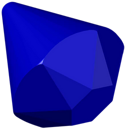 Sapphire representing the ocean and asset protection